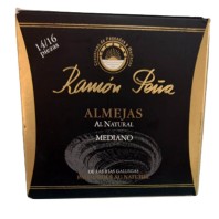 Almejas al natural 14/16 piezas