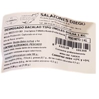 Migas de bacalao estilo inglés 1kg