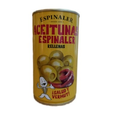 Aceitunas rellenas de anchoa Espinales en Salazones Diego