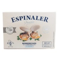 Comprar Berberechos al natural de las Rías Gallegas 30/40 medianos Espinaler