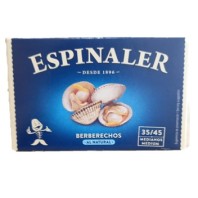 Berberechos al natural 35/45 piezas