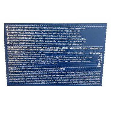 Mejillones en escabeche 6/8 piezas