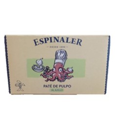 Comprar Paté de pulpo al ajillo de Espinaler Peso neto 75g en Salazones Diego
