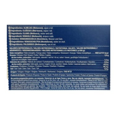 Almejas pequeñas al natural 110g