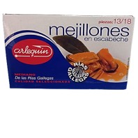 Comprar mejillones en escabeche 13/18 piezas Arlequín en Salazones Diego