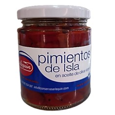 Comprar pimientos de isla en aceite de oliva Arlequín en Salazones Diego