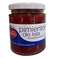 Comprar pimientos de isla en aceite de oliva Arlequín en Salazones Diego