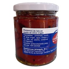 Comprar pimientos de isla en aceite de oliva Arlequín en Salazones Diego 2