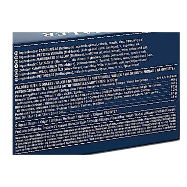 Zamburiñas en salsa gallega 111g