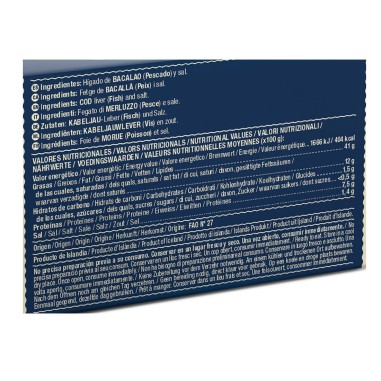Hígado de bacalao 100g