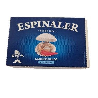 Compra langostillos al natural de Espinaler en Salazones Diego