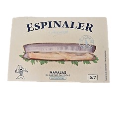 Comprar Navajas de las Rías Gallegas al natural 5/7 piezas Espinaler