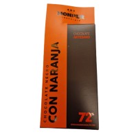Comprar Chocolate artesano negro con naranja. Cacao: 72% min. Monper chocolate en Salazones Diego