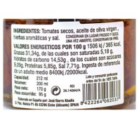 Tomates secos en aceite de oliva virgen extra premium 170 g