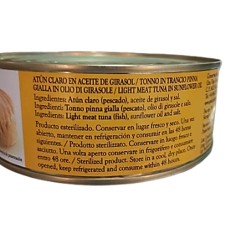 750g Atún claro en aceite de girasol. Palacio de Oriente 2